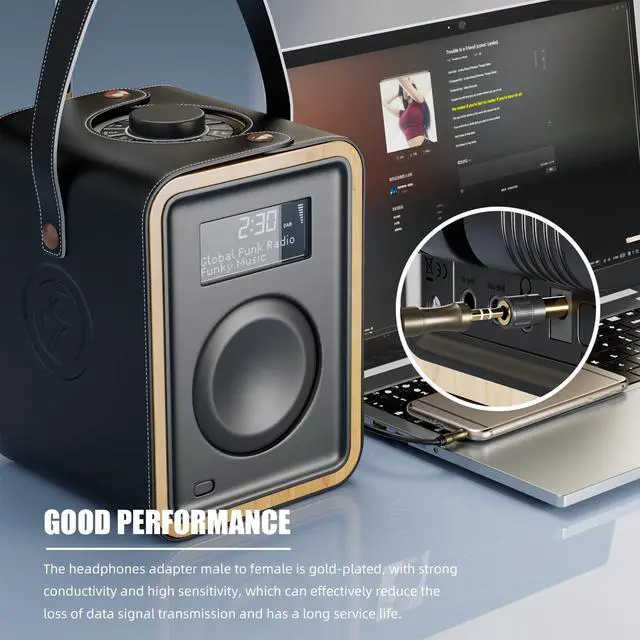 Alt view image 4 of 7 - BUCIER 1/4 inch to 1/8 inch Stereo Audio Adapter, 6.35mm Male to 3.5mm Female, for Aux Cable, Guitar Amp, Headphones, 3 Pack