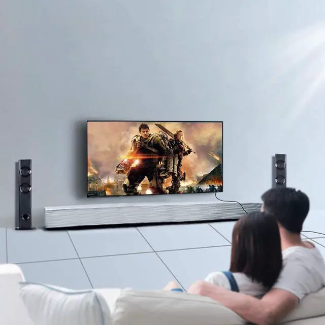 Alt view image 6 of 7 - BUCIER HDMI Extender Adapter, HDMI to RJ45 Ethernet Network Converter Over by Cat5-e/6 Cable Splitter 1080p up to 30m/98ft Repeater for HDTV HD TV DVD PS4 STB