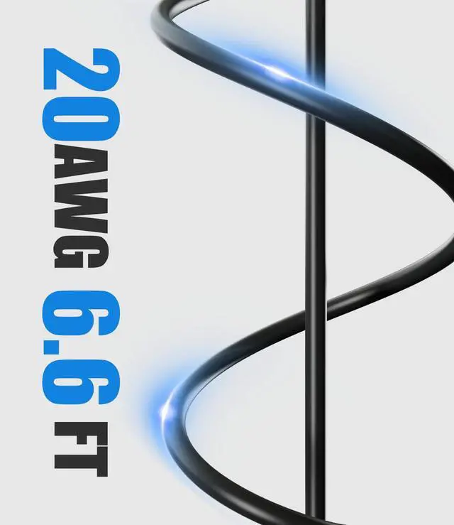 Alt view image 6 of 6 - KEHIPI 2 Pack Replacement 3.5mm Male Plug to Bare Wire Open End TRRS 4 Pole Stereo 1/8" 3.5mm Plug Jack Connector Audio Cable for Headphone Headset Earphone Microphone Cable Repair 20AWG/0.5MM²