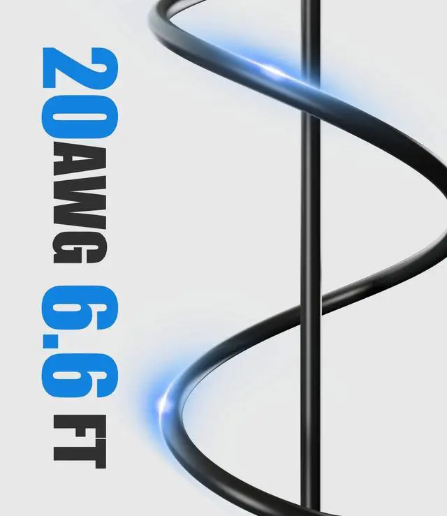 Alt view image 6 of 7 - BUCIER RCA to Speaker Wire Adapter, Speaker Bare Wire Cables to RCA Plugs Adapter Repair Speake Cord for Speakers Amplifier Audio Video AV Receivers 2 Pack 20AWG 6.6 ft