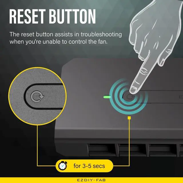 Alt view image 4 of 6 - BUCIER 10 Ports RGB Fan Hub-I for PC Case Fans,Support 6-pin  Fans,with 2X 5V 3pin Ports for ARGB Device,with SATA Power Cable and Remote Control,Motherboard Sync