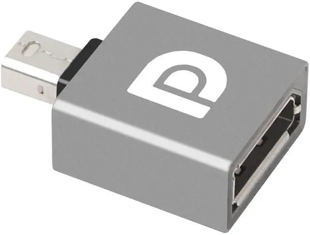 Main image of BUCIER Mini Displayport to Displayport Adapter Converter 8K@60Hz Mini DP Male to DP 1.4 Female Adapter DP to Mini DP Extender for Laptop PC TV Monitor