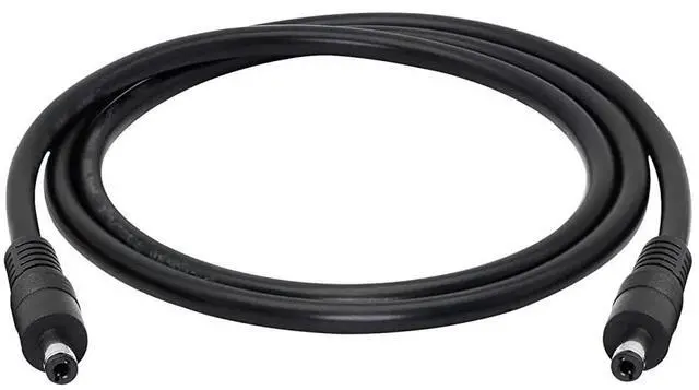 Main image of BUCIER DC Male to Male Extension Cable 5.5mmx2.1mm Power Adapter 18AWG Cable for Surveillance Monitor,Security Camera,LED Display,DVR,Router 3FT/1m