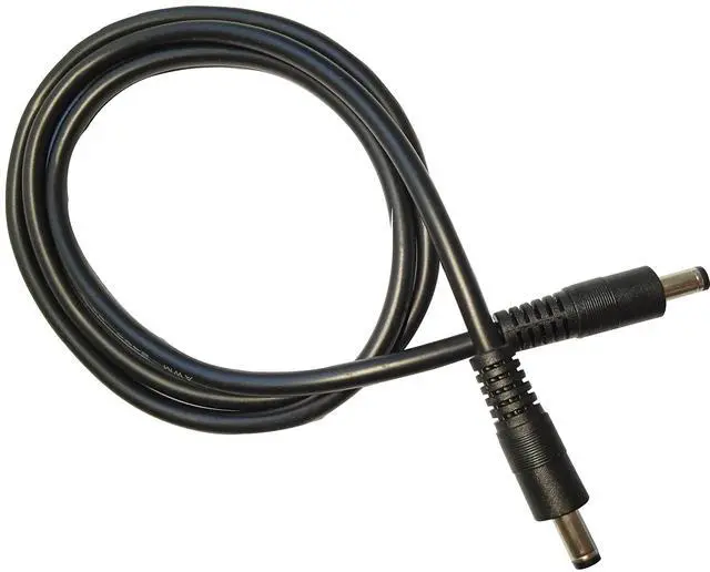 Alt view image 4 of 6 - BUCIER DC Male to Male Extension Cable 5.5mmx2.1mm Power Adapter 18AWG Cable for Surveillance Monitor,Security Camera,LED Display,DVR,Router 3FT/1m