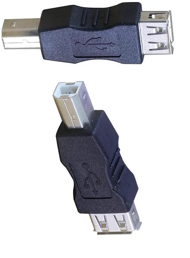 Main image of BUCIER USB 2.0 A Female to USB B Male Print Adapter Converter - 2 PCS