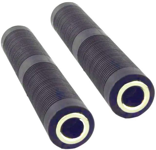 Main image of BUCIER 1/4 Inch TRS TS Coupler 6.35mm Female to Female Audio Adapter 6.35mm TRS Stereo TS Mono Jack Connector Extension for Microphone Guitar Speaker Tuner 2pcs