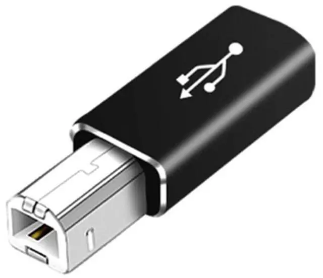 Alt view image 7 of 7 - BUCIER USB C Female to Printer Male USB B Convert Adapter Type C to MIDI Connector for Printer MIDI Electric Piano &Type-C Device/Laptop 2pcs