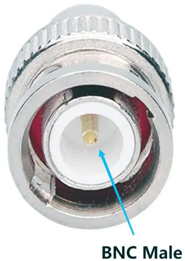 Alt view image 4 of 7 - BUCIER BNC to RCA Adapter BNC Male to RCA Female Connector Coaxial Adapter Coupler for Closed-Circuit TV Surveillance Camera DVR Switcher TV Cable 6pcs