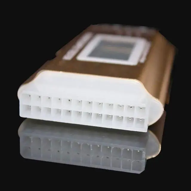 Alt view image 4 of 6 - BUCIER 20+4 Pin LCD Computer Power Supply Tester for SATA IDE HDD ATX ITX BYI Connectors-Golden