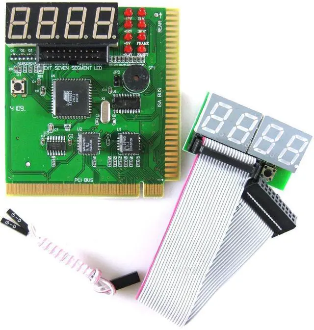 Main image of BUCIER 4 Digit PCI and ISA PC Computer Motherboard Power Diagnostic Analyzer Post Tester Card
