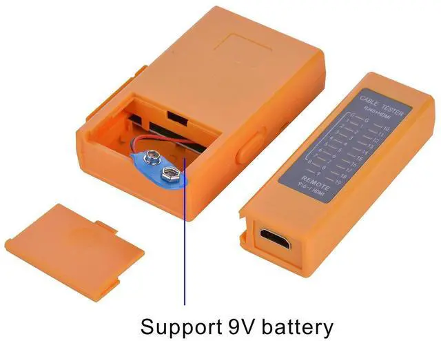 Alt view image 4 of 4 - BUCIER 2 in 1 HDMI Cable Tester and Network Cable Tester,RJ45 Cat5 Cat6 HDMI Wire Tester