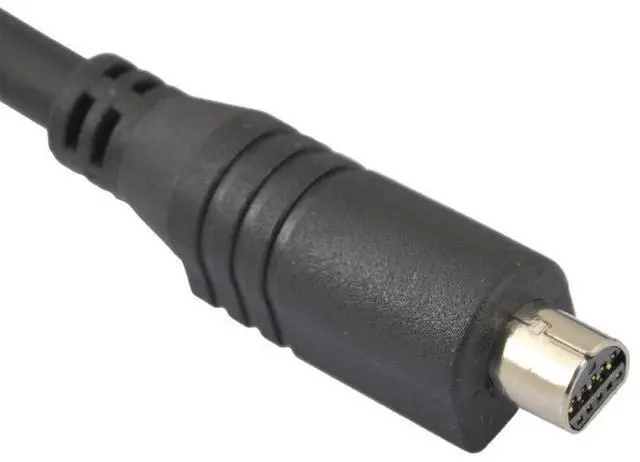 Alt view image 4 of 5 - BUCIER 5 Feet/1.5M AV Cable for Sony Handycam Mini DV and DVD Camcorders-Black (2 Pack)