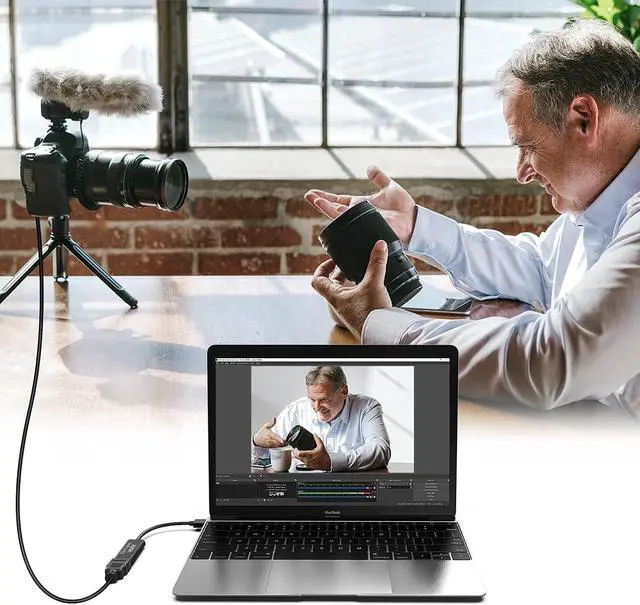 Alt view image 4 of 7 - BUCIER Video Capture Card, Video Recording Card Wonderful 4K HDMI to 1080P USB C for Gaming Streaming TV Recorder, for Windows Mac OS System with USB C Adapter to Adjust PS4, Switch, Xbox1