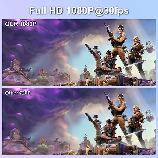 Alt view image 5 of 7 - BUCIER Video Capture Card, Video Recording Card Wonderful 4K HDMI to 1080P USB C for Gaming Streaming TV Recorder, for Windows Mac OS System with USB C Adapter to Adjust PS4, Switch, Xbox1