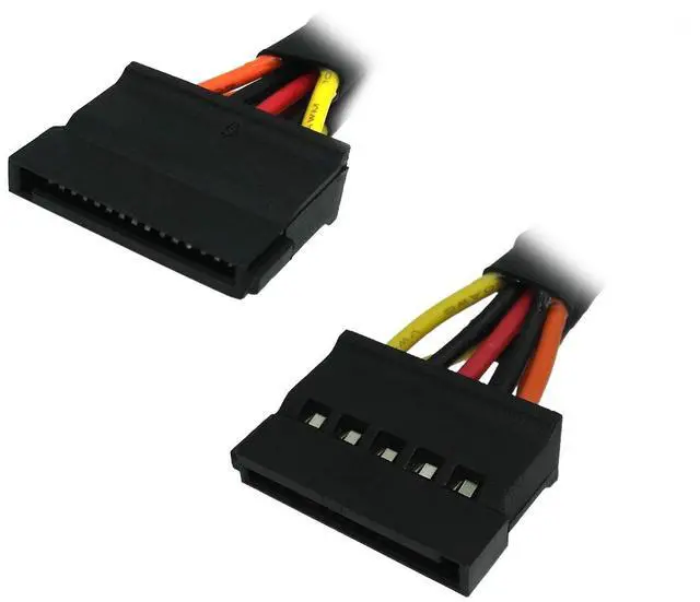 Alt view image 2 of 5 - BUCIER SATA Power Cable for D.ell Inspiron 3653 3650 Series, SATA 15 Pin to Mini 6 Pin ATX Adapter Compatible Part No. GP2JM 15-inch(38cm) (Pack of 2)