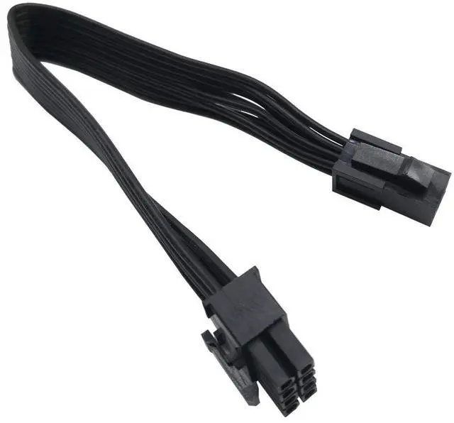 Main image of BUCIER (2-Pack) 4 Pin to 8 Pin CPU Power Adapter, ATX 4 Pin to Motherboard CPU 8 Pin Converter Extension Cable for Power Supply 9.5-inch(24cm)