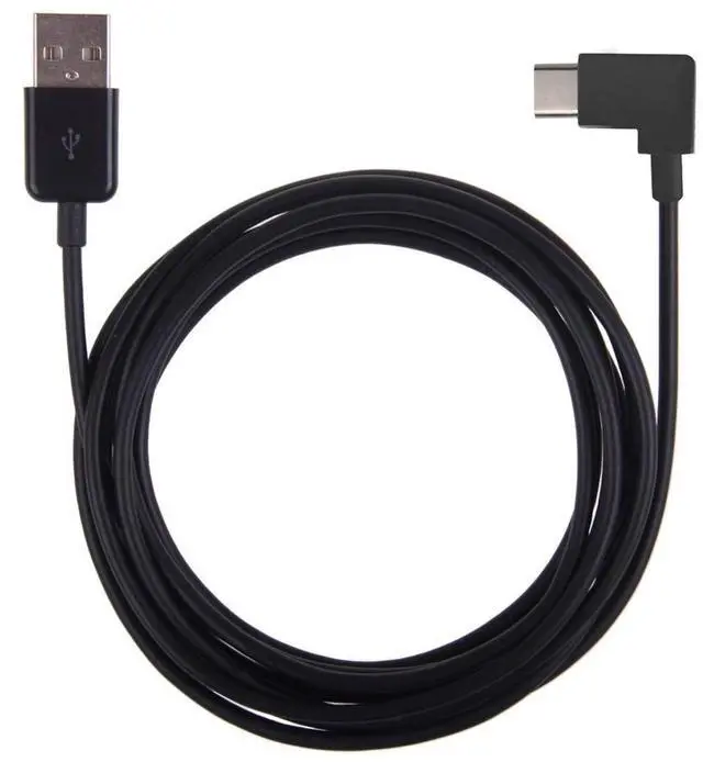 Main image of BUCIER 200cm Right Angled USB 3.1 Type C USB-C to USB 2.0 Cable 90 Degree Connector for Tablet & Mobile Phone