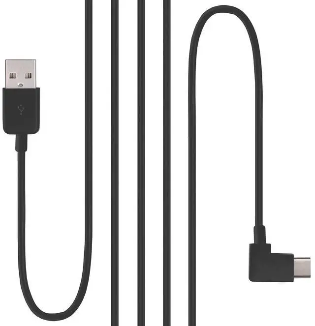 Alt view image 3 of 5 - BUCIER 200cm Right Angled USB 3.1 Type C USB-C to USB 2.0 Cable 90 Degree Connector for Tablet & Mobile Phone