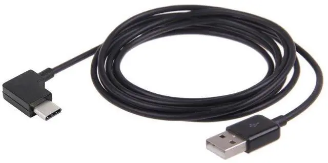 Alt view image 6 of 6 - BUCIER 100cm Right Angled USB 3.1 Type C USB-C to USB 2.0 Cable 90 Degree Connector Compatible for Tablet & Mobile Phone