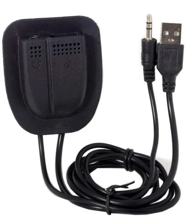 Alt view image 3 of 5 - BUCIER Backpack USB 2.0 & Audio 3.5mm Charging Extension Cable Practical Convenient Outdoor Travel Camping External