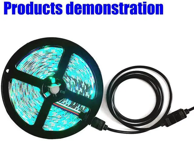 Alt view image 5 of 5 - BUCIER 4PCS 4 Pin LED Connector RGB Extension Cable LED Strip Connector Extension Cable Cord Wire for Lamp Strip Conversion RGB LED Light Strip