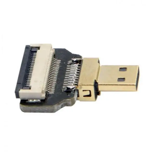 Alt view image 3 of 7 - BUCIER FPV Micro HDMI Type D Male Connector Standard Straight for FPV HDTV Multicopter Aerial Photography