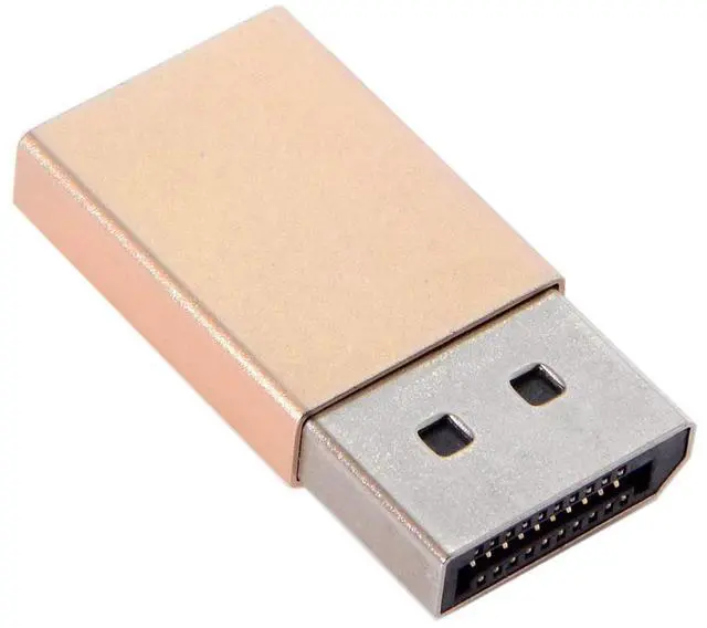 Alt view image 2 of 7 - BUCIER DP Virtual Display Adapter Displayport Dummy Plug Headless Ghost Emulator 2560x1600p@60Hz