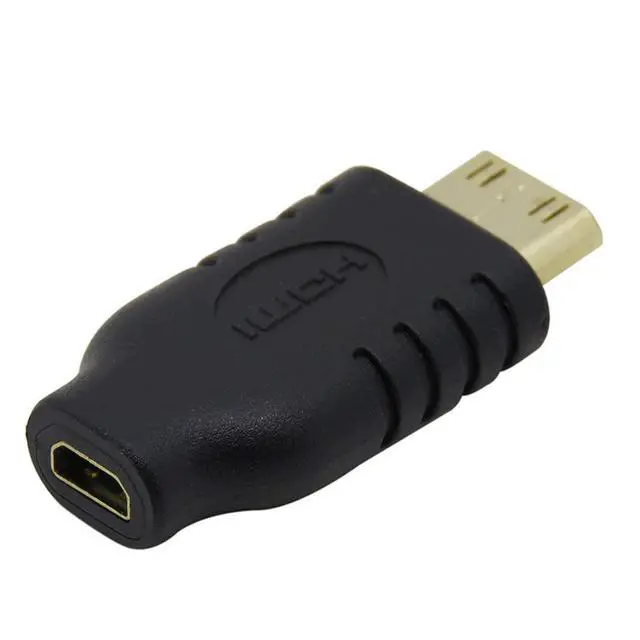 Alt view image 3 of 6 - BUCIER Type D Micro HDMI Socket Female to Type-C Mini HDMI 1.4 Male Convertor Adapter Support 4K 60hz