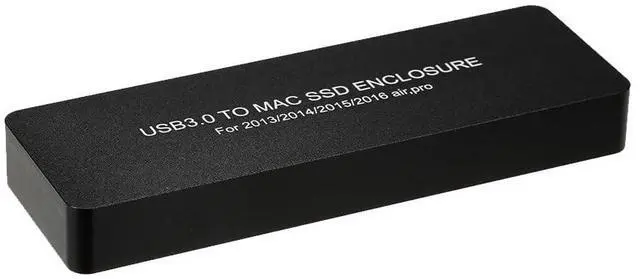 Alt view image 6 of 7 - BUCIER USB 3.0 to 16+12 Pin Air Pro 2013 2014 2015 2016 2017 SSD Portable Case Mobile Box HDD Enclosure