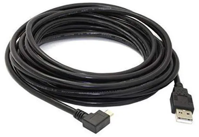 Main image of BUCIER Right Angled 90 Degree Micro USB 2.0 Type 5Pin to USB 2.0 Type-A Data Charge Cable 480Mbps Data for Phone Tablet Computer Camera (100cm)