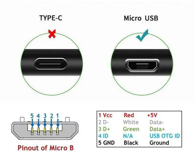 Alt view image 3 of 7 - BUCIER Up Angled 90 Degree Micro USB 2.0 Type 5Pin to USB 2.0 Type-A Data Charge Cable 480Mbps Data for Phone Tablet Computer Camera (10cm)