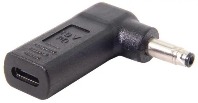 Main image of BUCIER USB 3.1 Type C USB-C to PD Emulator Trigger 90 Degree Angled Adapter (4.8x1.7mm Blue)