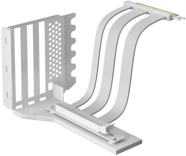 Main image of BUCIER 2-Slot GPU Support Bracket with 200mm PCIe 5.0 Riser Cable for GPU Vertical Mount, Compatible with RTX5090 RTX4090 RX9070 RX7900, PC Cases with Open PCI 7/8-slot Design