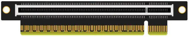 Main image of BUCIER PA17 PCIe 5.0 X16 Riser Adapter Card, Right Angle and Low-Profile for 1U/2U Server Installation