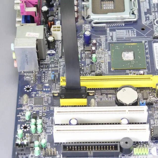 Alt view image 7 of 7 - BUCIER 300mm PCIe 3.0 X1 Riser Cable for M.2, WiFi, Firewire, USB, Sound Cards, etc