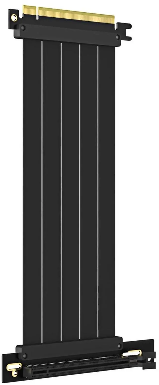 Main image of BUCIER 250mm PCIe 4.0 X16 Riser Cable for PCIe 4.0/3.0 GPUs, Such as GeForce RTX 40/30 Series and AMD Radeon RX7000/RX6000 Series, etc