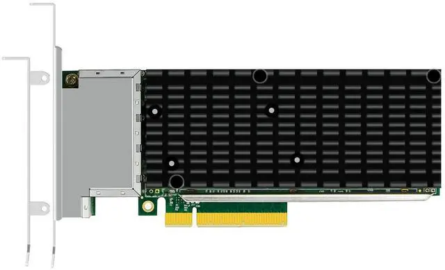 Main image of BUCIER ST7223 4-Port 10G RJ45 Ethernet Network Card with Intel X710 Controller, PCIE 3.0 X8 Interface, Support Windows 11/10/Windows Server/Linux/ESX/VMware ESXi(Not Support Mac OS)