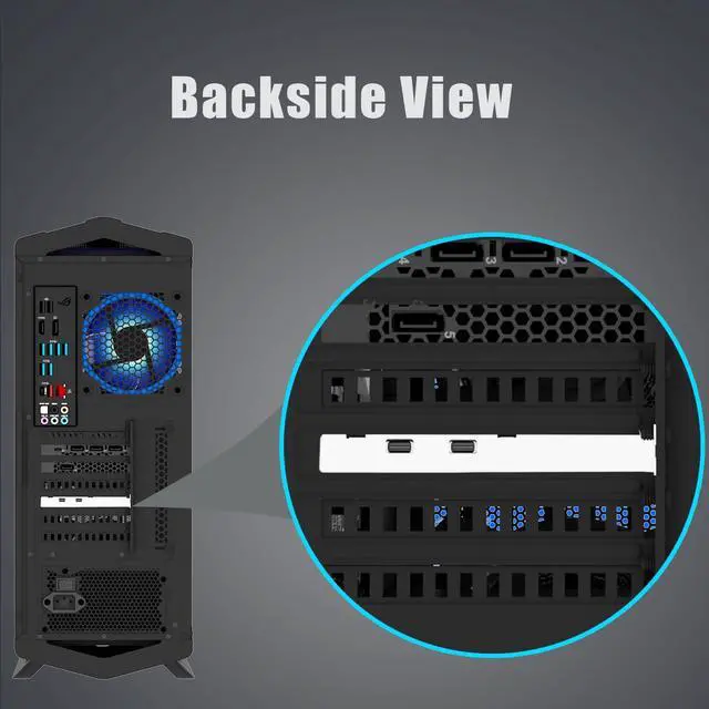 Alt view image 7 of 7 - BUCIER U3142CX1 2-Port 10Gb USB 3.1 Gen2 Type-C to PCIE X1 Expansion Card with ASM 3142 Chip, Regular and Low-profible Bracket