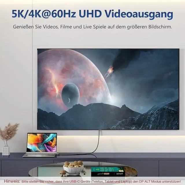 Alt view image 5 of 7 - BUCIER USB C Extension Cable 240W/20Gbps 5M 16.5FT, USB C 3.2 Gen2 48V/5A PD3.1, 4K@60Hz Video Output Cord, USB Male to Male Connection Suport Thunderbolt 3