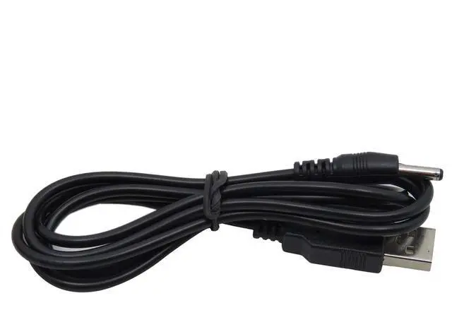 Alt view image 2 of 7 - BUCIER USB A to DC 3.5 mm/1.35 mm 5 Volt DC Barrel Jack Power Cable