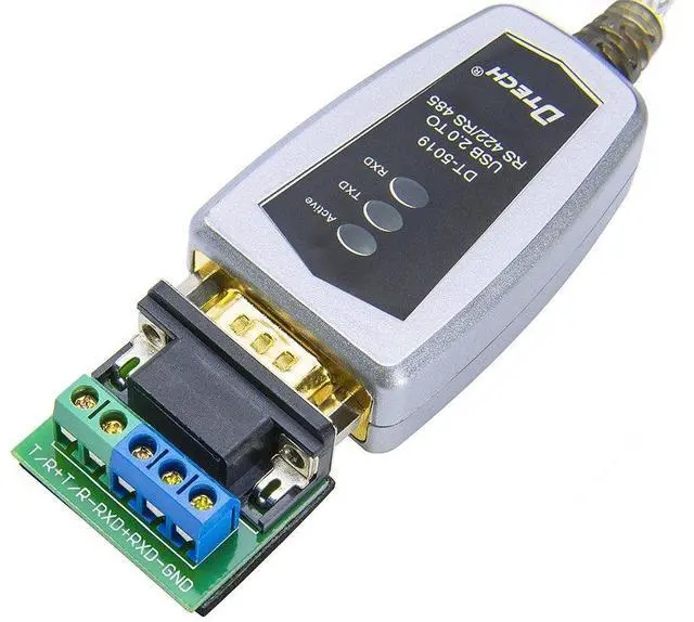 Alt view image 2 of 7 - USB to RS422 RS485 Serial Port Adapter Cable with FTDI Chipset 5 Position Terminal Board for Windows 11 10 8 7 XP Mac (4 Feet)