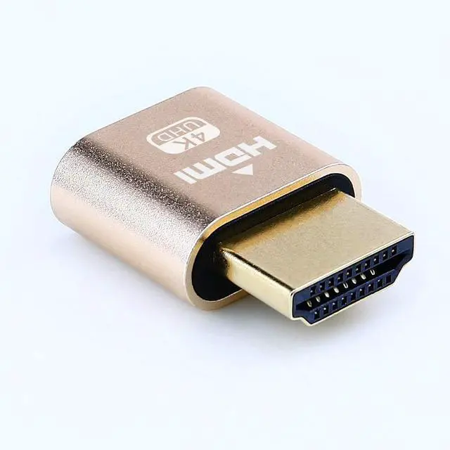 Alt view image 3 of 7 - BUCIER HDMI Dummy Plug 4K Display Emulator Compatible with Windows Mac OSX Linux (fit-Headless, 3 Pack)