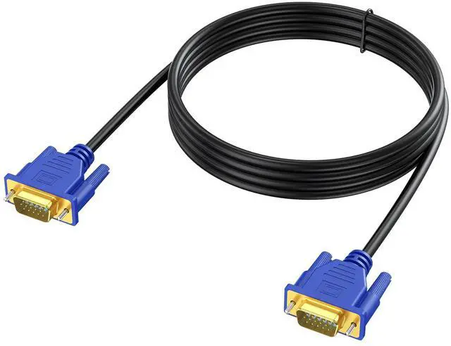 Main image of BUCIER VGA Cable 10 Feet, VGA Computer Monitor Cable Adapter, Gold-Plated Shielded VGA Cord HD15 1080P@60Hz Full HD High Resolution Pure Copper Wire for TV Computer Monitor Display Projector-Blue