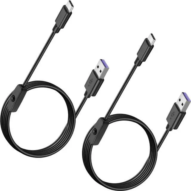 Main image of BUCIER USB Type C Switch Charging Cable 2 Pack USB A to USB C Male to Male Power Cord with 501 On Off Switch USB to USB-C Adapter Wire for LED Desk Lamp, USB Fan, LED Strips Lighting, 6 Feet