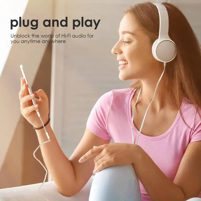 Alt view image 7 of 7 - BUCIER USB C to 3.5mm Jack Audio Adapter 2 Pack USB Type C to Headphone Aux Jack Adapter Dongle Cord Compatible with iPhone 15 Pro Max, Samsung Galaxy S24 S23 Ultra, iPad Pro, MacBook