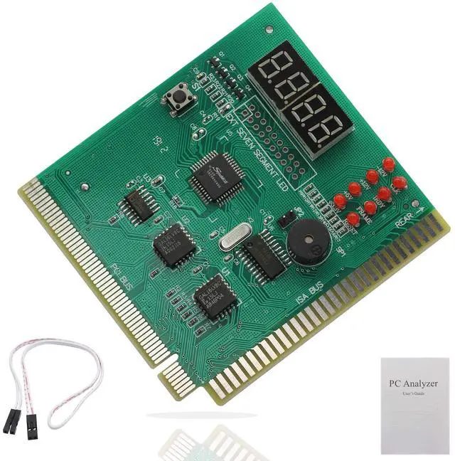 Main image of BUCIER PC Diagnostic 4-Digit Card,Module Board Test & Measuring Module PC Computer Mother Board Debug Post Card Analyzer PCI Motherboard Tester Diagnostics Display for Desktop PC