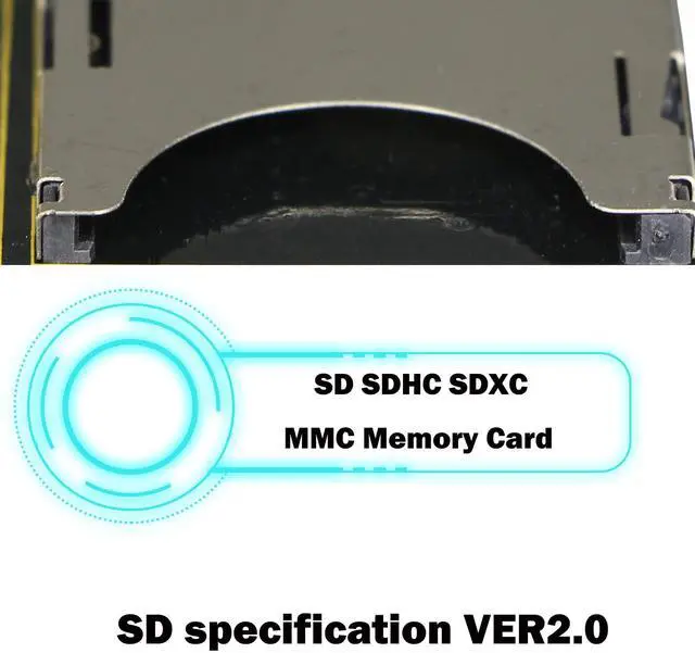 Alt view image 5 of 6 - BUCIER SD Card to 2.5 Inch IDE AdapterSD SDHC SDXC MMC Memory Card to IDE 2.5" 44 Pin Male Adapter Converter
