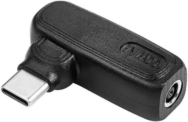 Main image of BUCIER 100W PD DC4506 to Type C Power Charging Adapter DC 4.5mm x 0.6mm Female to USB C Male Connector,Uilt-in with PD Automatic Identification Induction Chip,for Phones,Tablets,Laptops (4506 M)