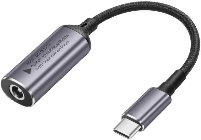 Main image of BUCIER PD 140W DC5525 to USB C Cable DC 5.5mm x 2.5mm Female Input to Type C Male Power Charging Cable with PD Automatic Identification Chip,for Phones,Tablets,Laptops(DC5525)