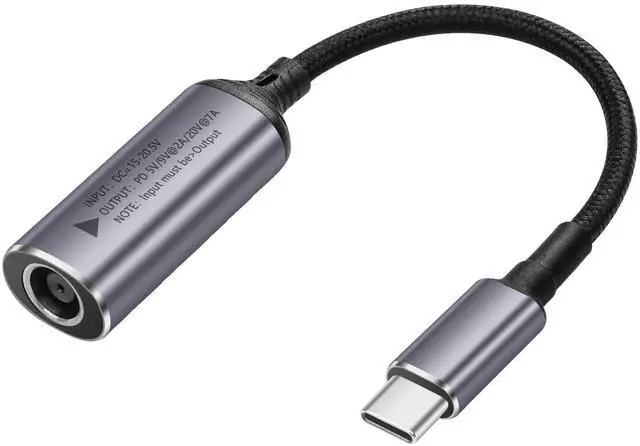 Main image of BUCIER PD 140W DC7909 to USB C Cable DC 7.9mm x 0.9mm Female(7.9 x 5.5mm) Input to Type C Male Power Charging Cable with PD Automatic Identification Chip,for Phones,Tablets,Laptops(DC7909)